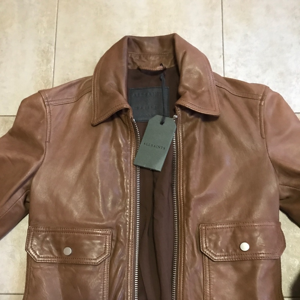 Allsaints leather jacket